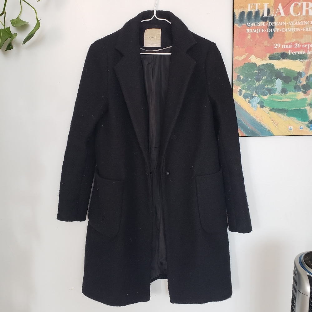 Mango wool coat